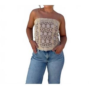 NEW BAILEY ROSE laurenzia tube top in brown